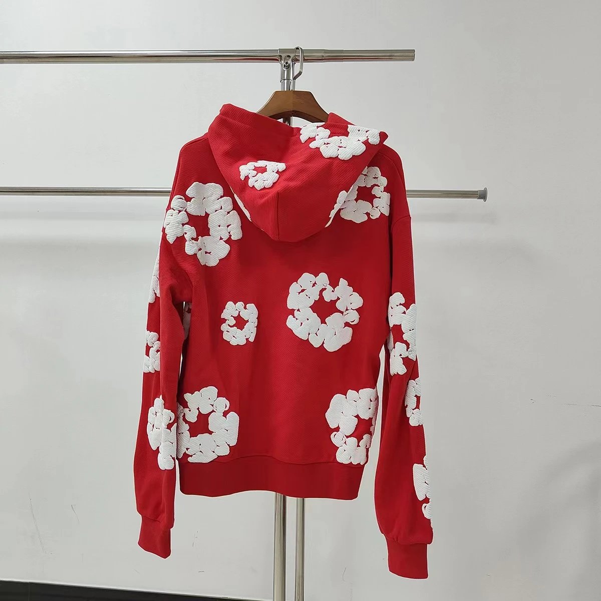450G Cotton Embroidered Hoodie photo 8