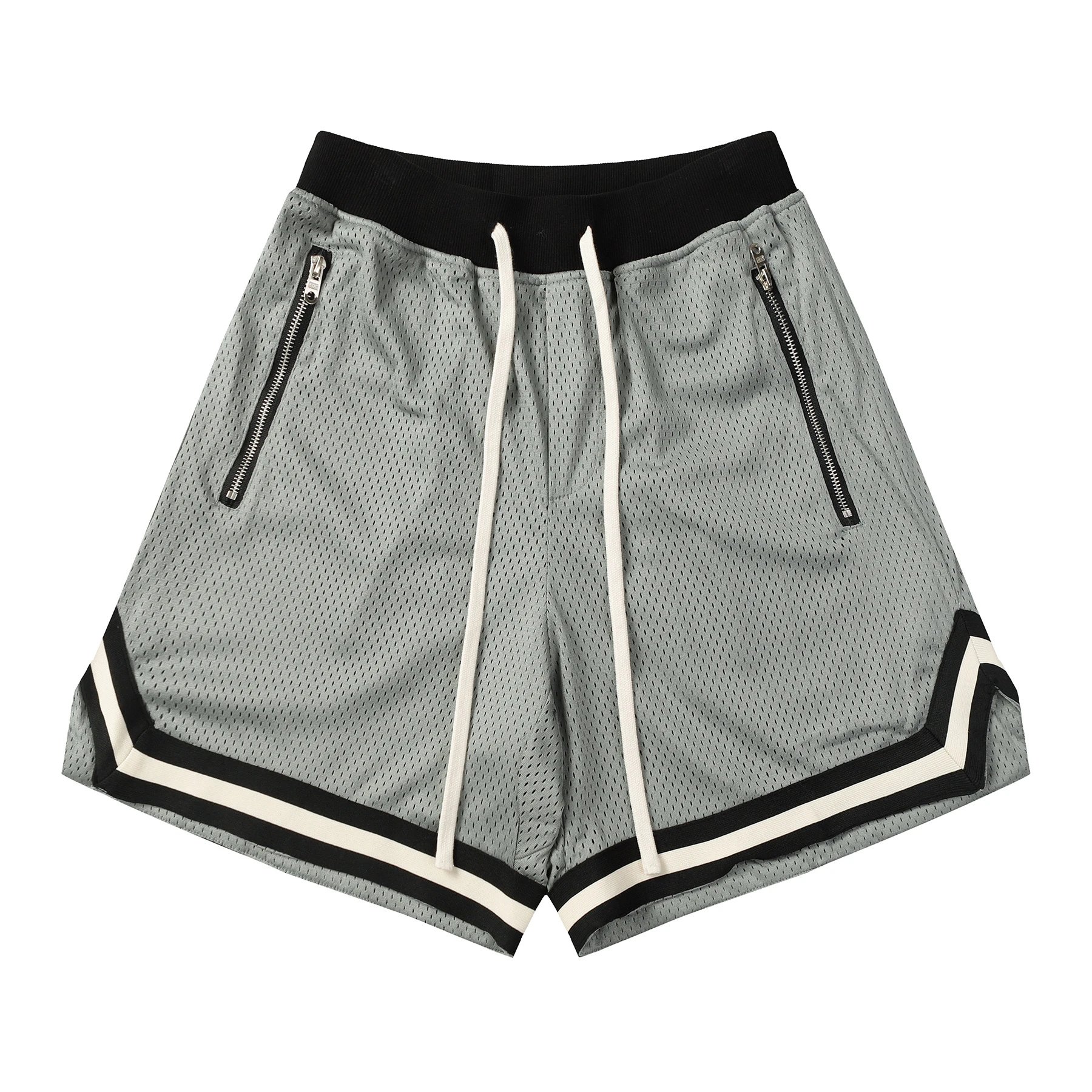 Breathable Mesh Hip Hop T-Shirt and Basketball Shorts Set photo 5