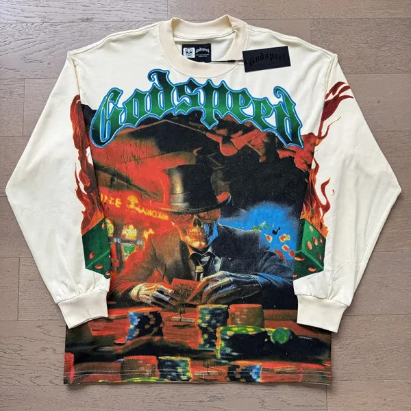 Design Hollywood x Peribas Unum Long Sleeve Graphic Tee Black - 27