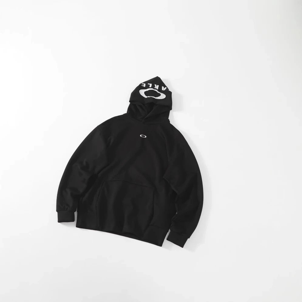 Letter Embroidery Loose Hoodie photo 2