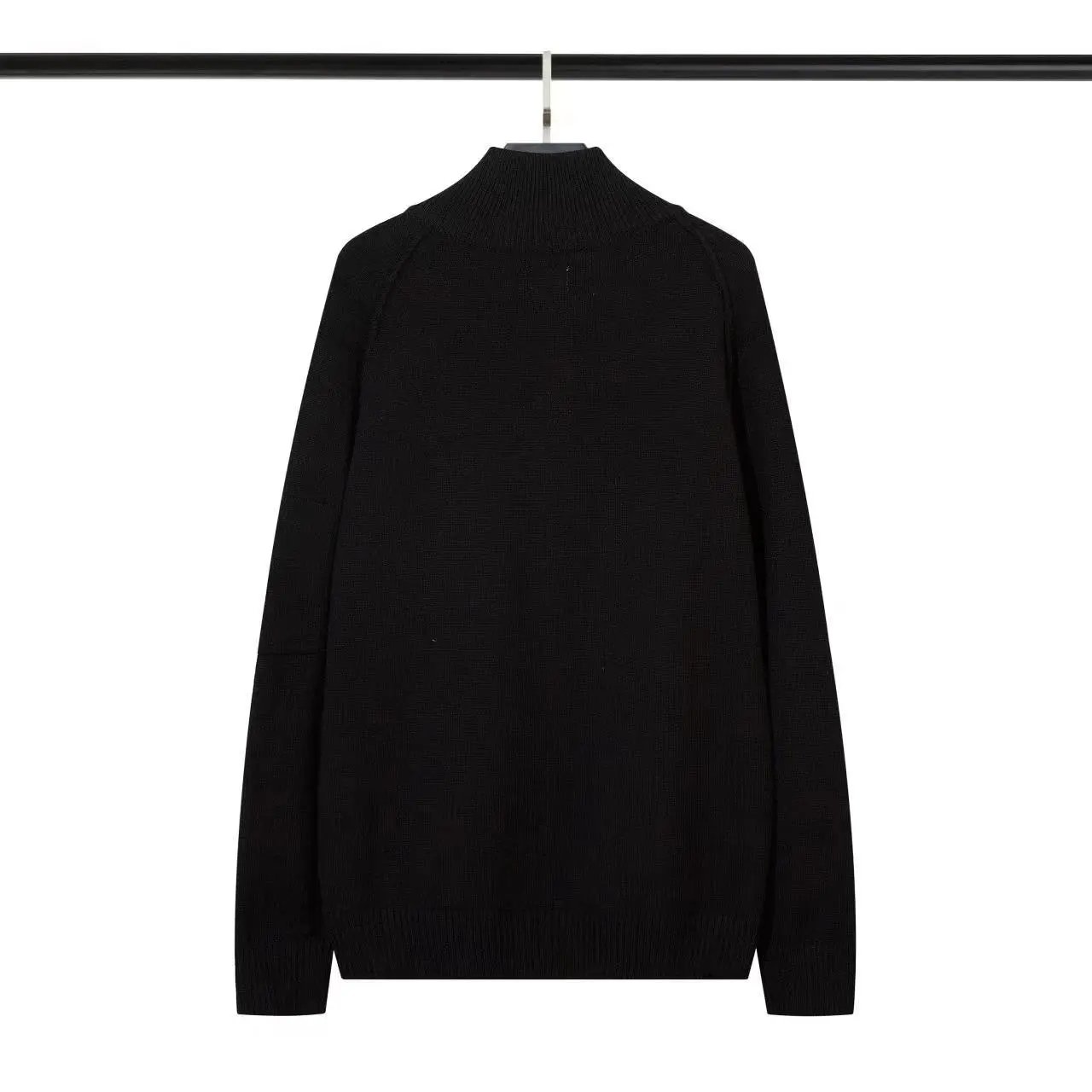 Badge Knit Sweater with Half-Zip photo 8