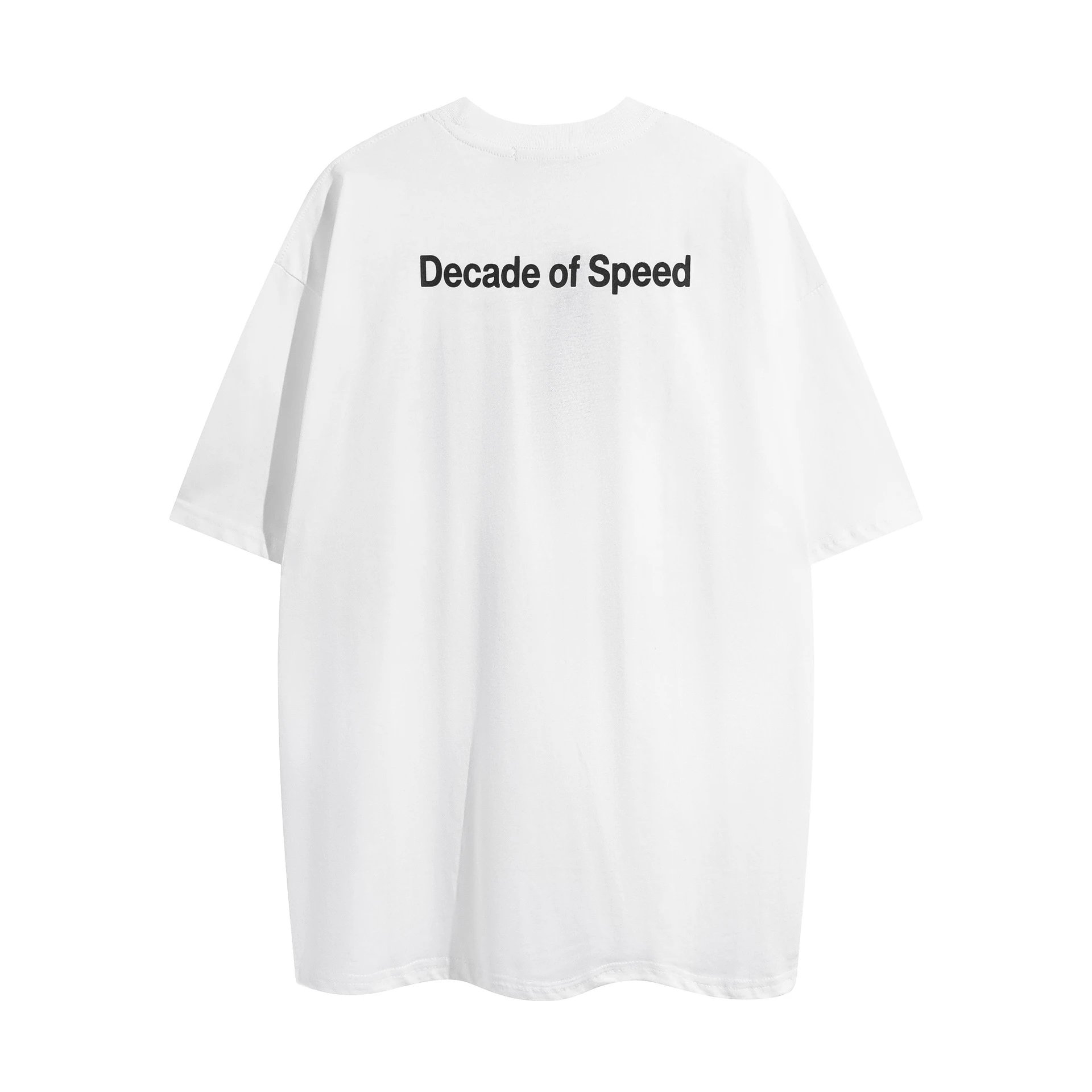 English Retro Letter Print T-Shirt photo 8
