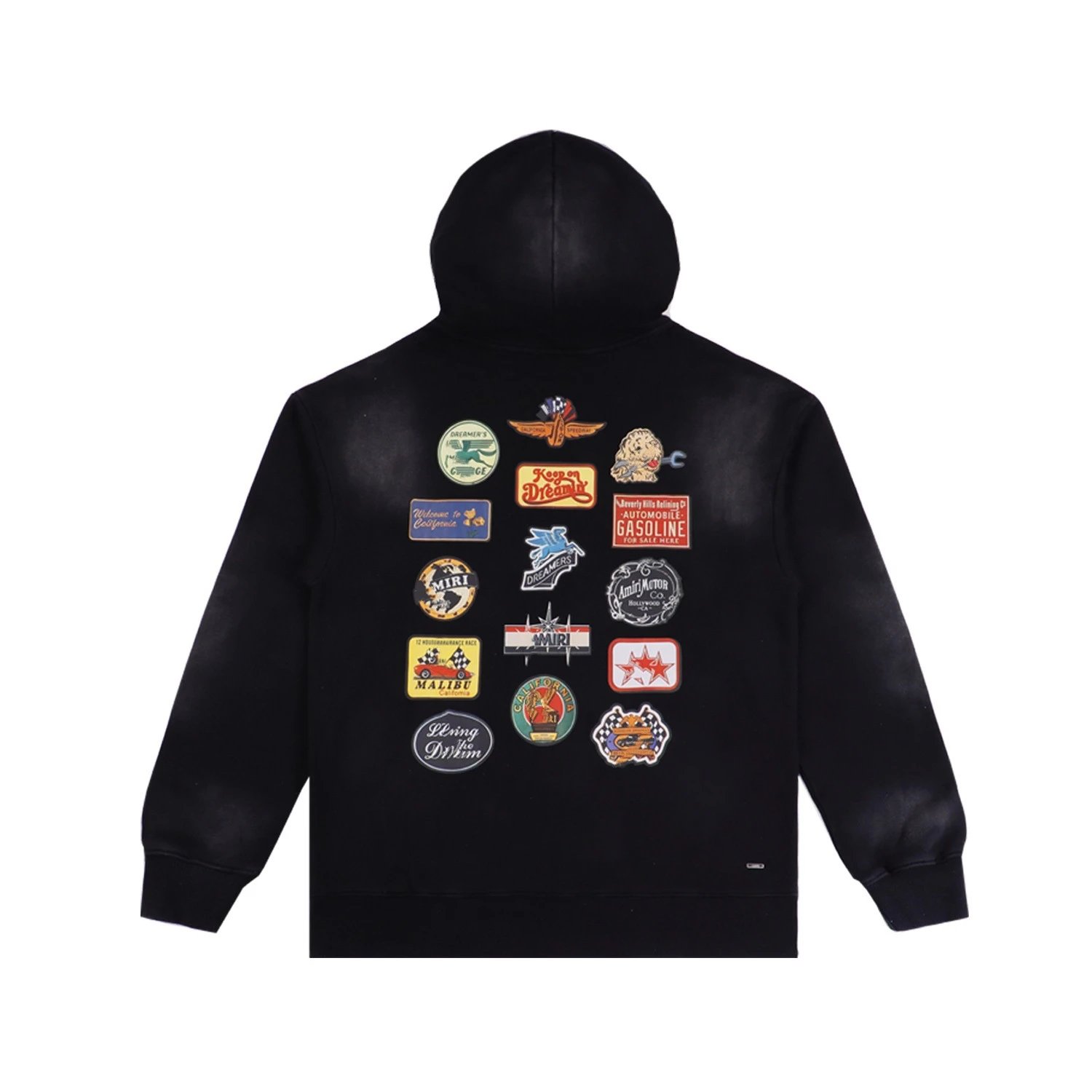 Logo Washed Hoodie Sweatshirt photo 4