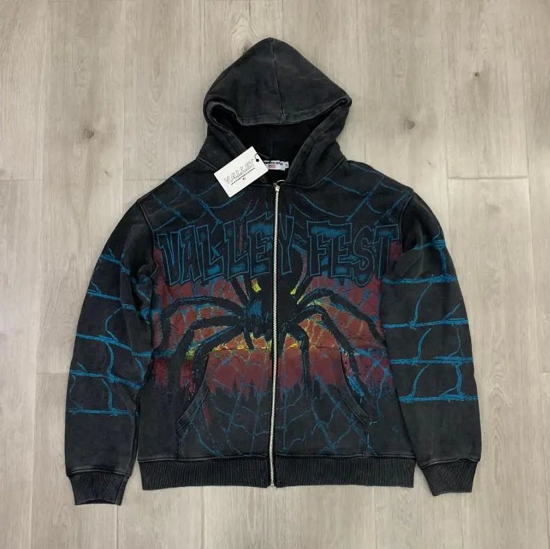 VL Embroidered Hoodie Cardigan photo 8