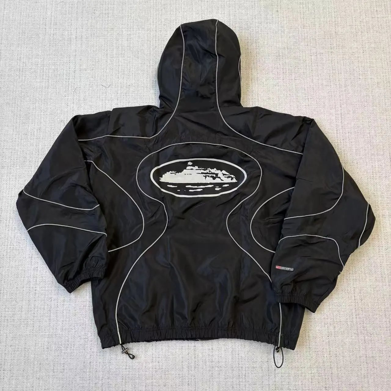 Reflective Hooded Windbreaker photo 2