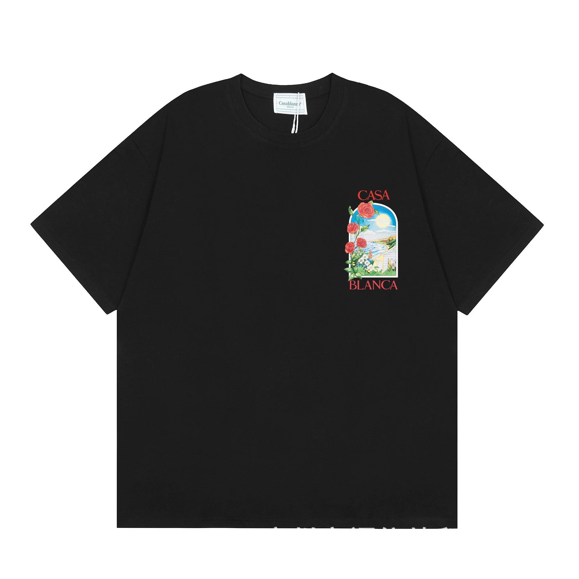Graffiti Print Cotton T-Shirt photo 3