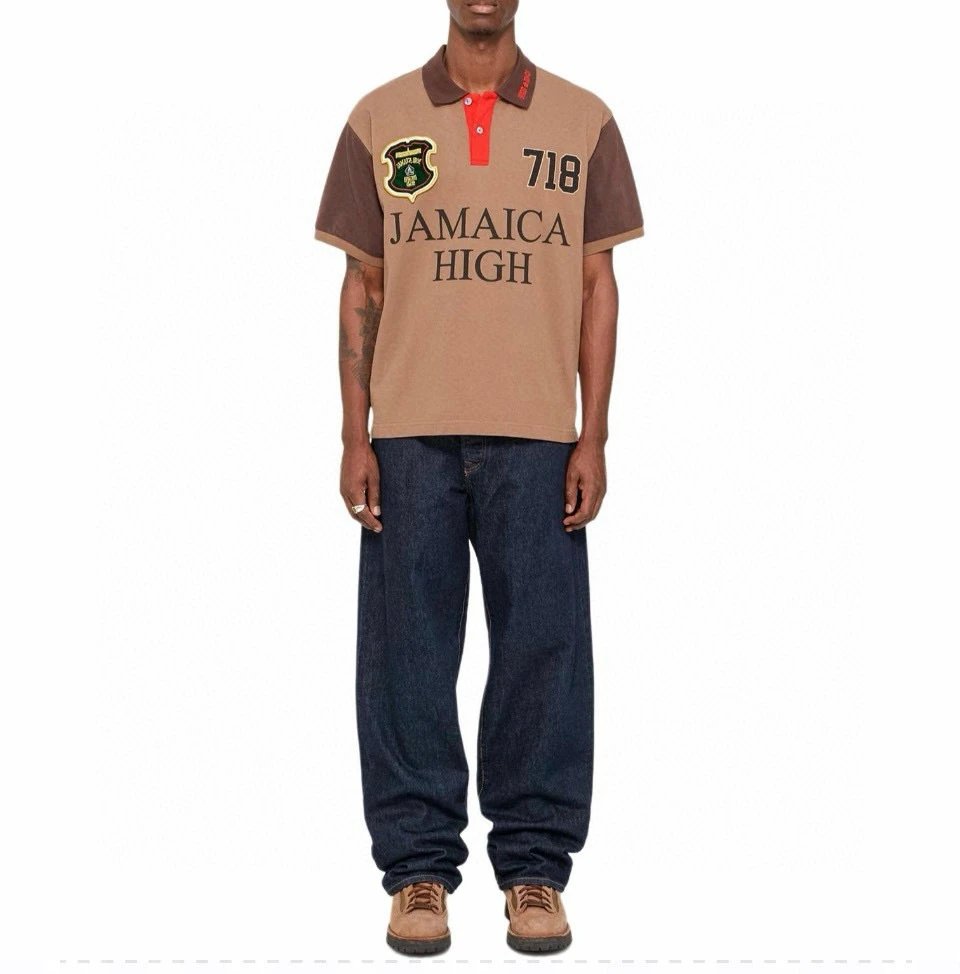 DT Patch Print Polo Shirt photo 6