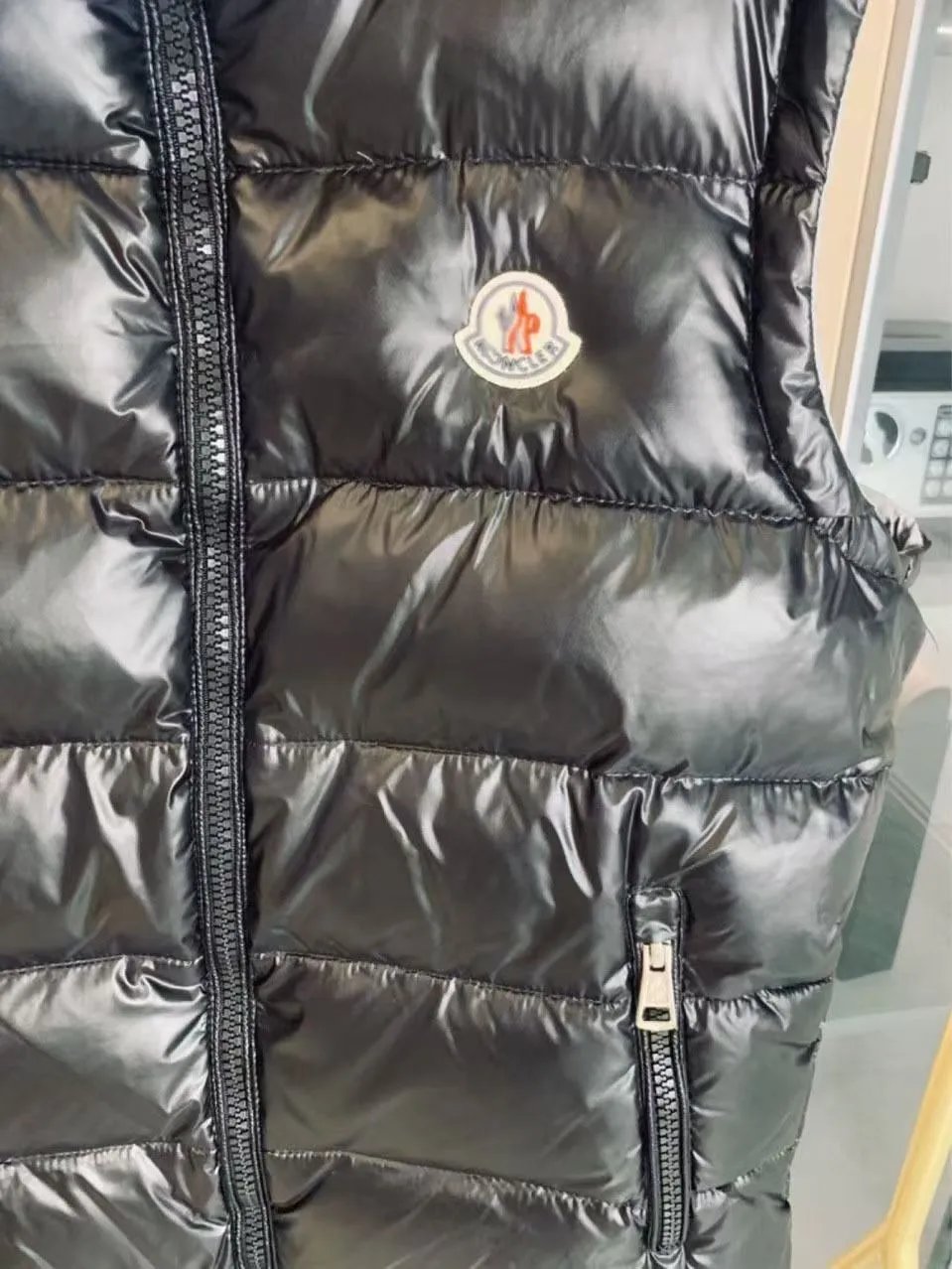 Down Cotton Vest Hooded Puffer photo 8