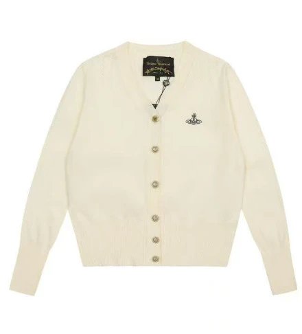 Embroidered Logo Knit Cardigan photo 8