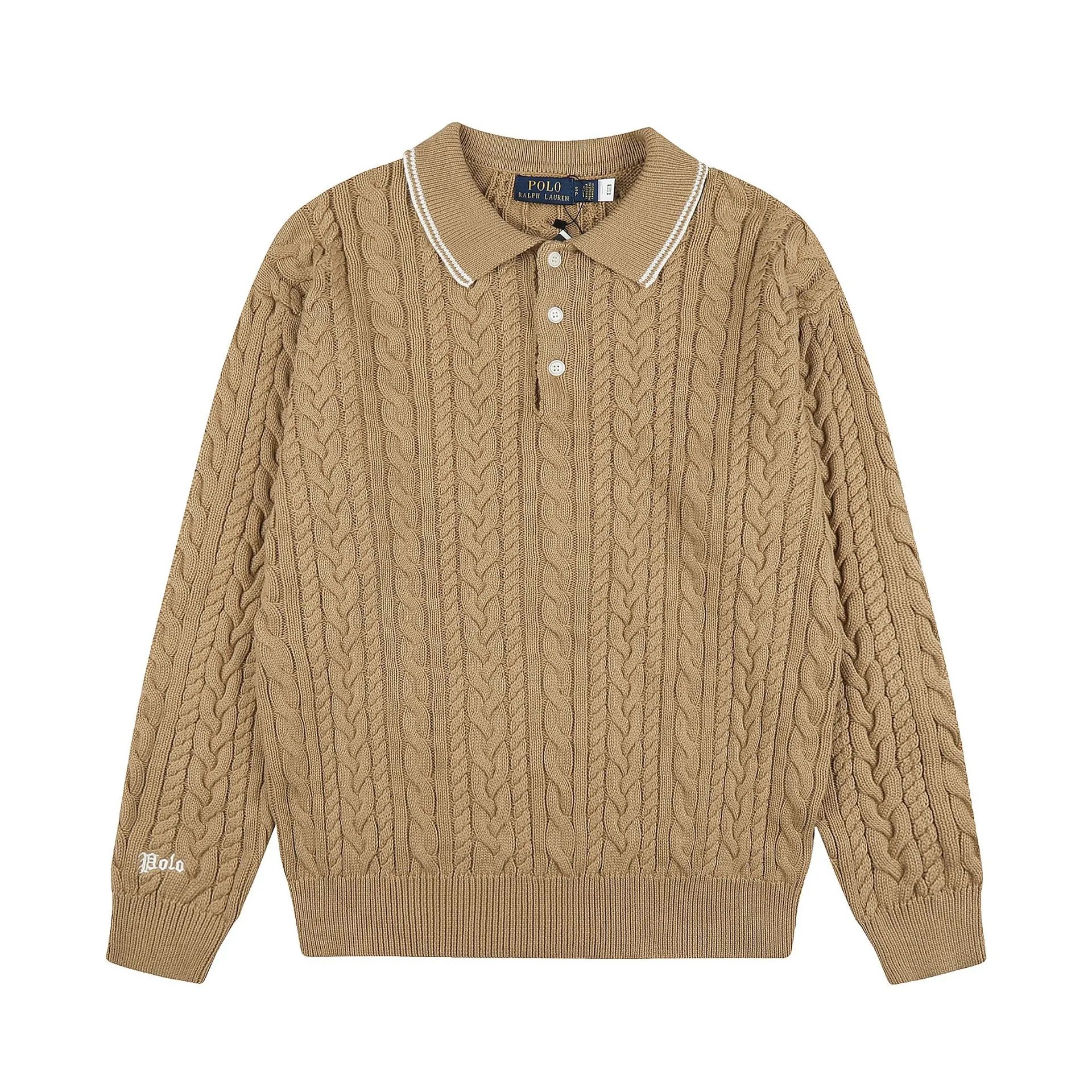 Classic Old Money Polo Knit Sweater photo 7
