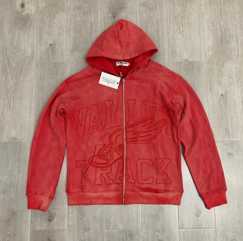 VL Embroidered Hoodie Cardigan photo 6