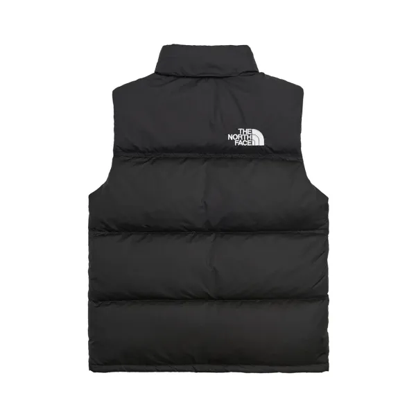 The North Face Nuptse Vest Gray/Black Down Vest - 6