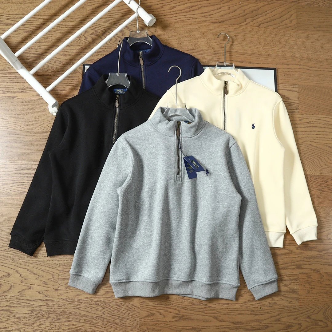 Ralph Lauren Half Zip Knit Hoodie photo 3