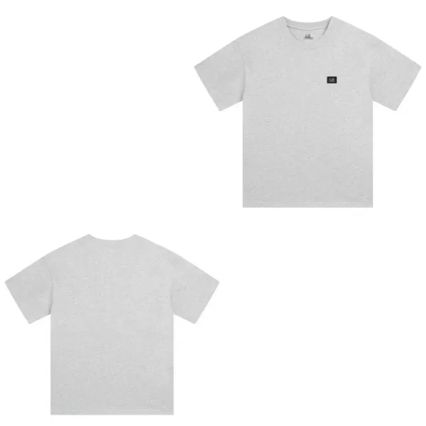 C.P. Company Logo Patch T-Shirt Gray - 1