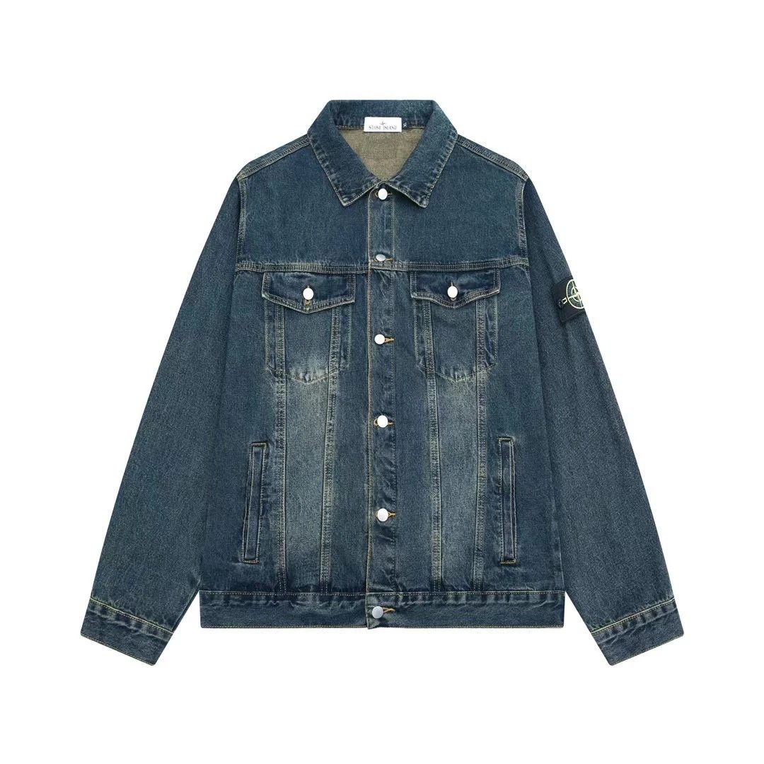 Vintage Washed Denim Jacket photo 7