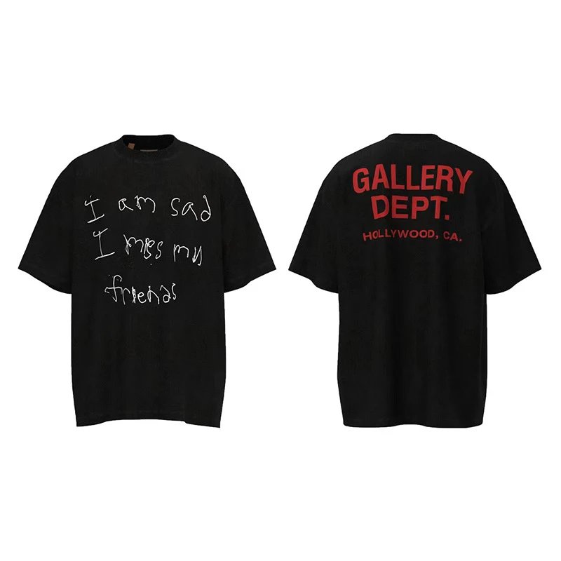 Washed Distressed Streetwear T-Shirt photo 4