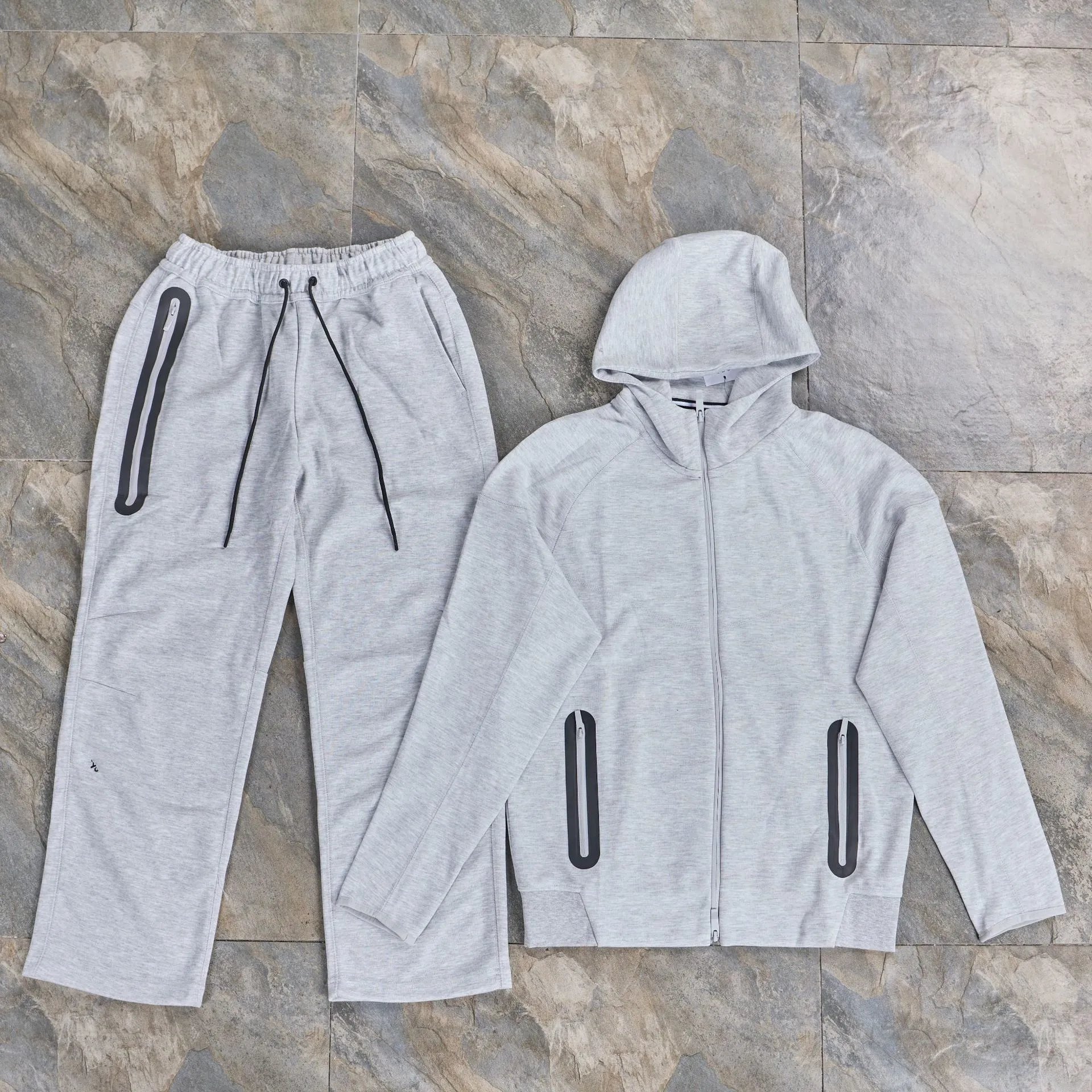 Autumn Winter Collaboration Zip Hoodie Tracksuit photo 4