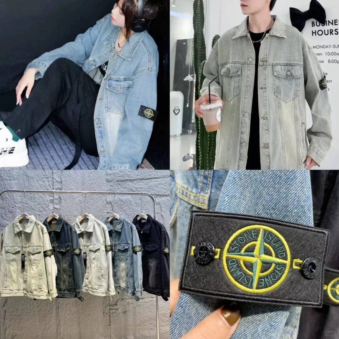 Vintage Washed Denim Jacket photo 5