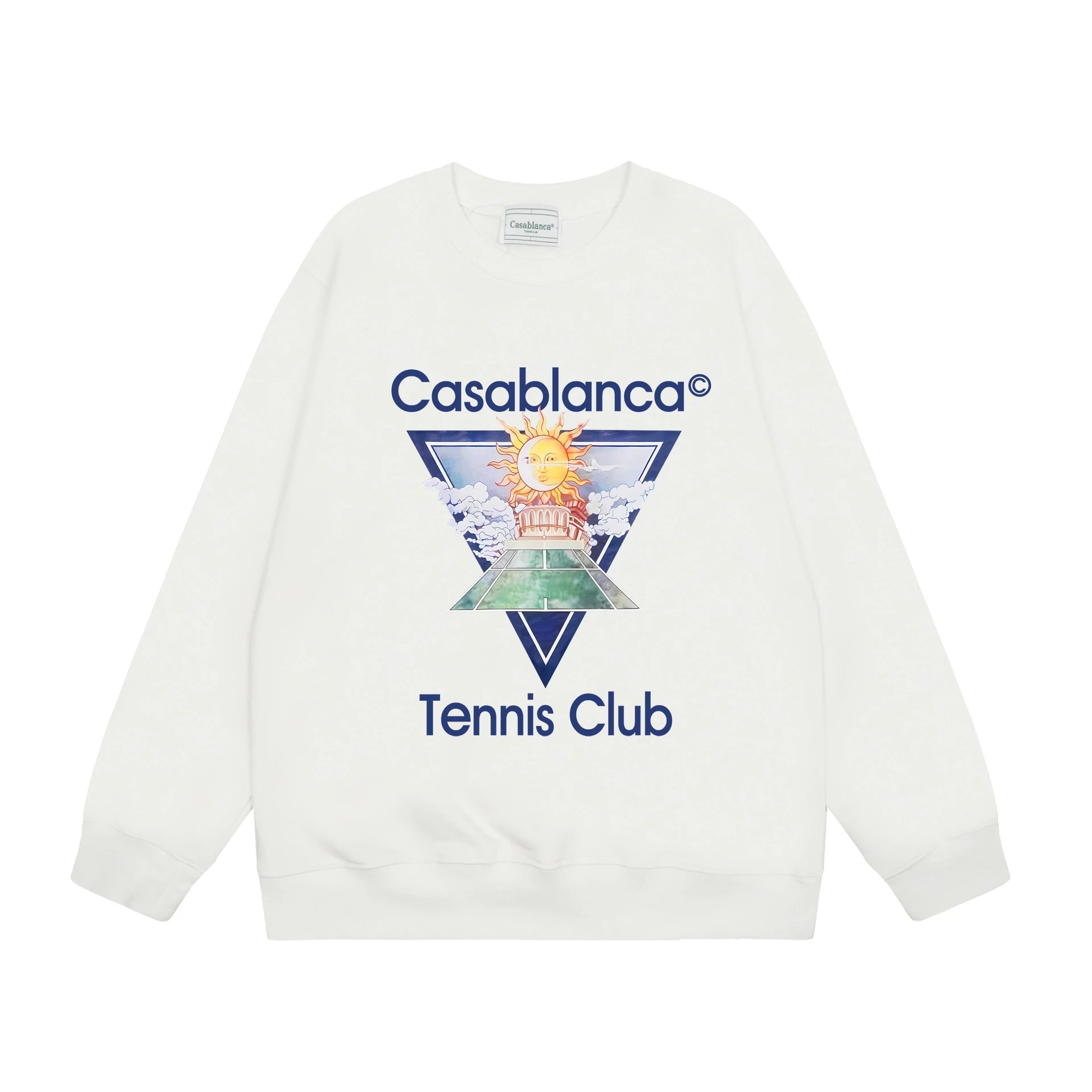 Printed Crew Neck Sweatshirt photo 5