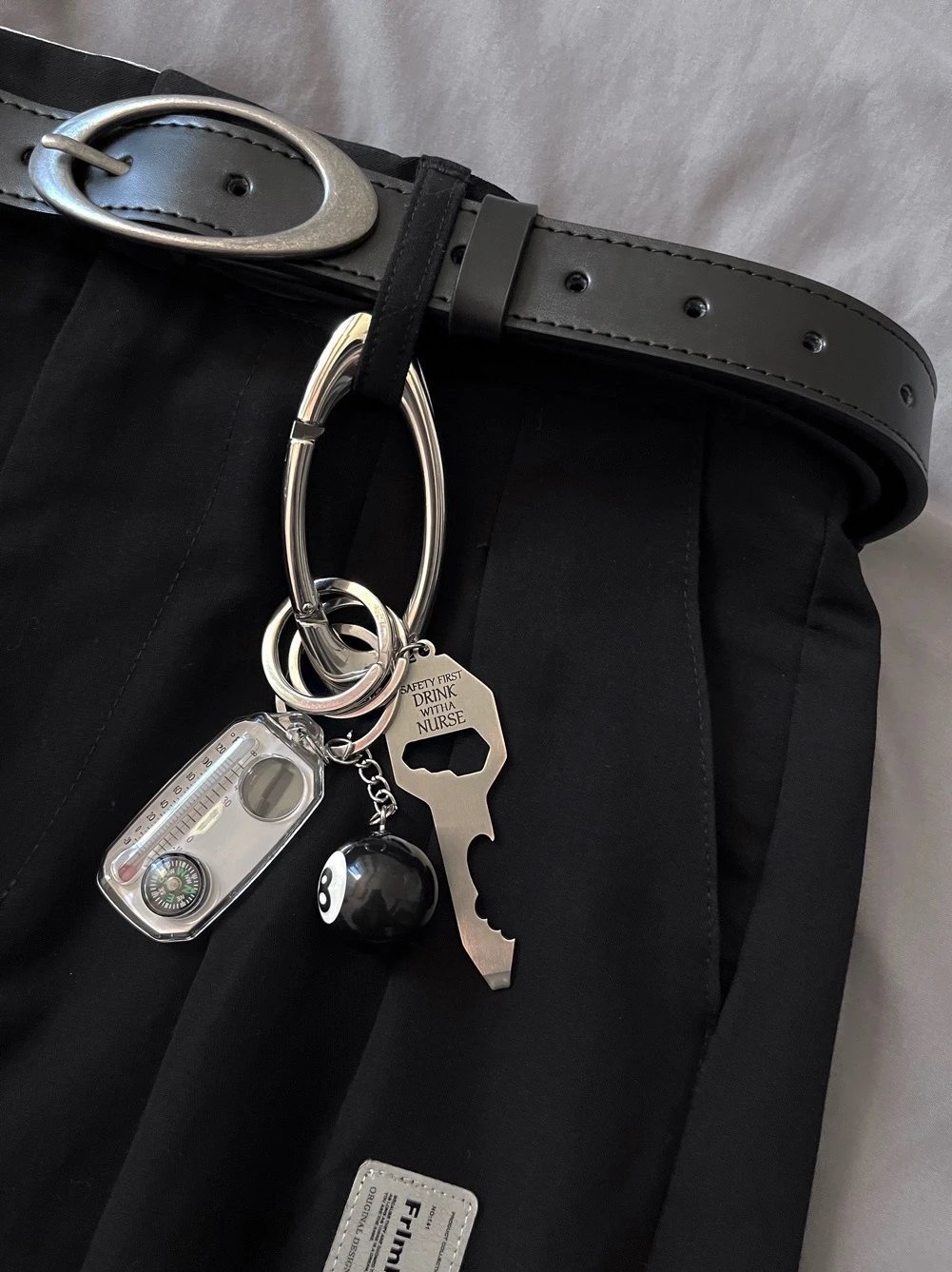 Multi-Function Metal Carabiner Keychain photo 2