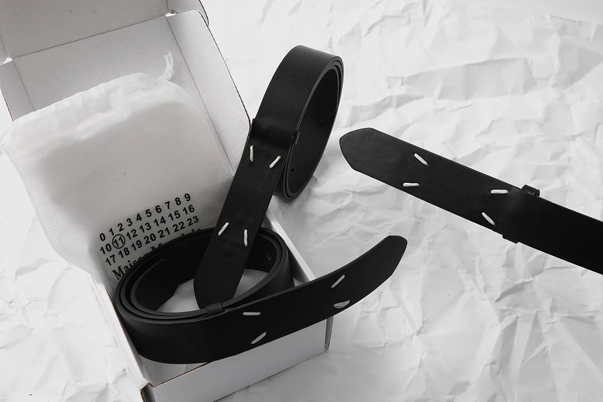 Leather Belt Top Layer Cowhide photo 6