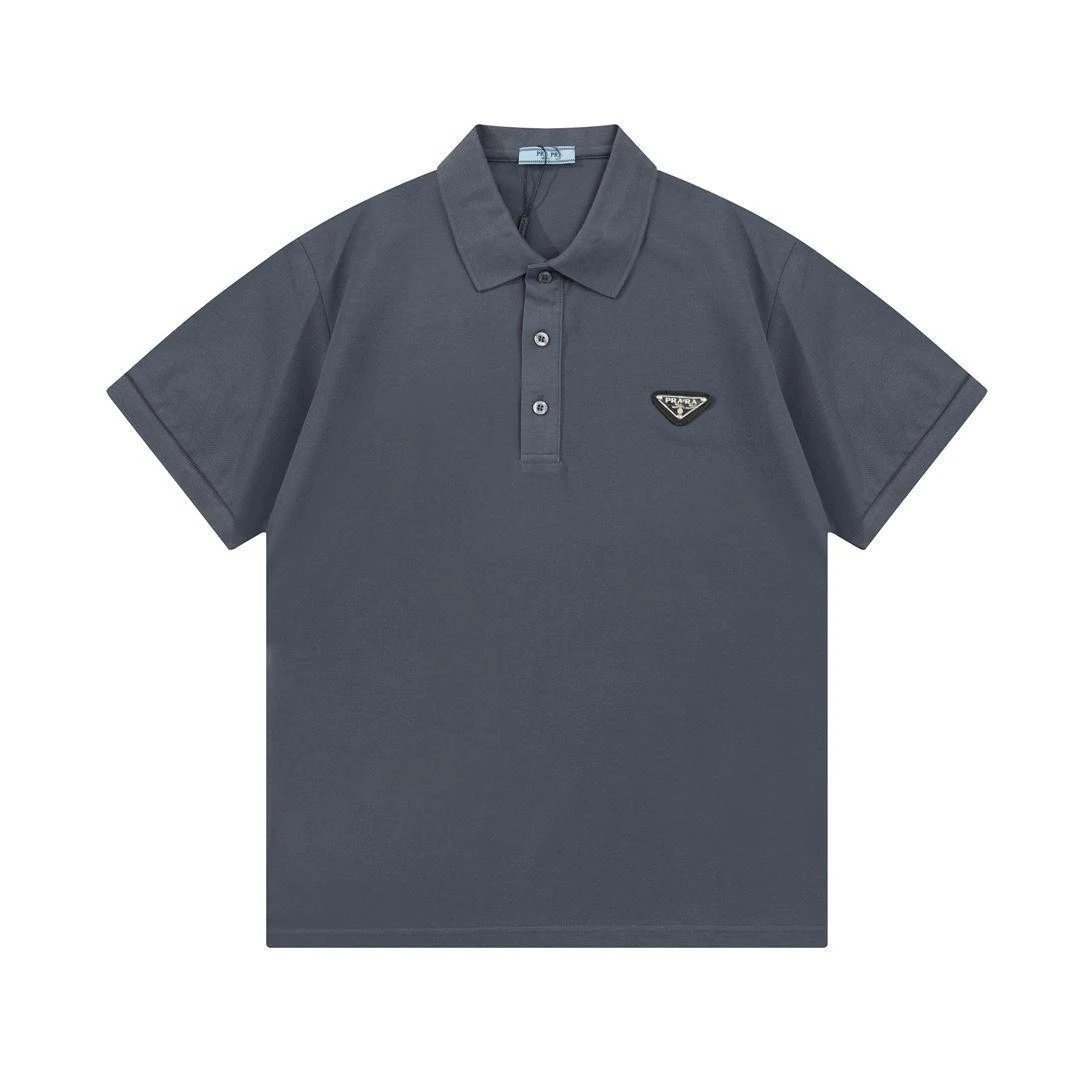 Prada Metal Triangle Logo T-Shirt photo 5
