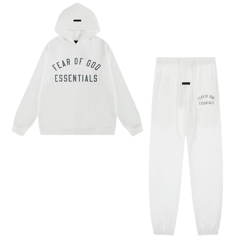 Letter Print Oversized Hoodie Set photo 6