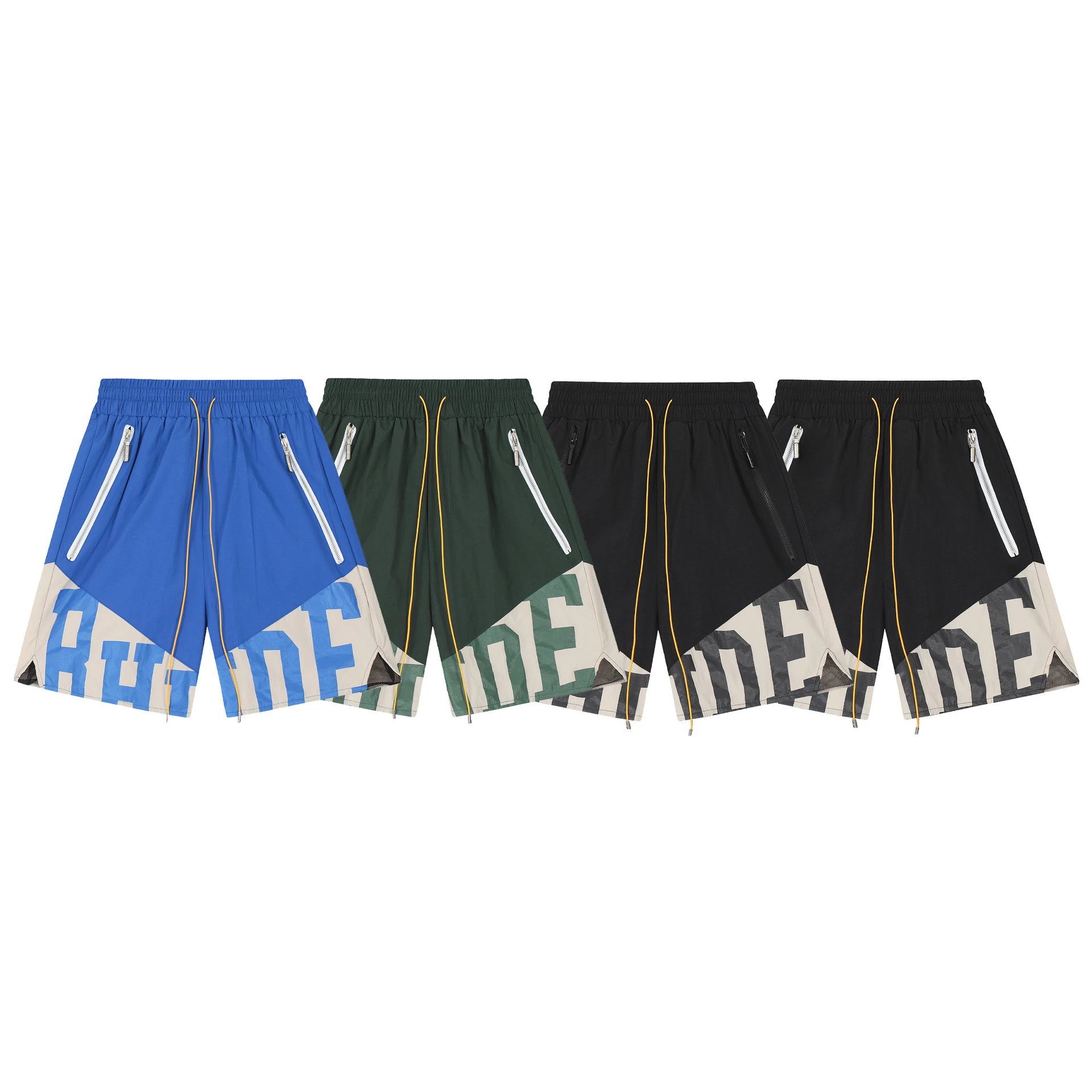 Color Block Shorts Beachwear