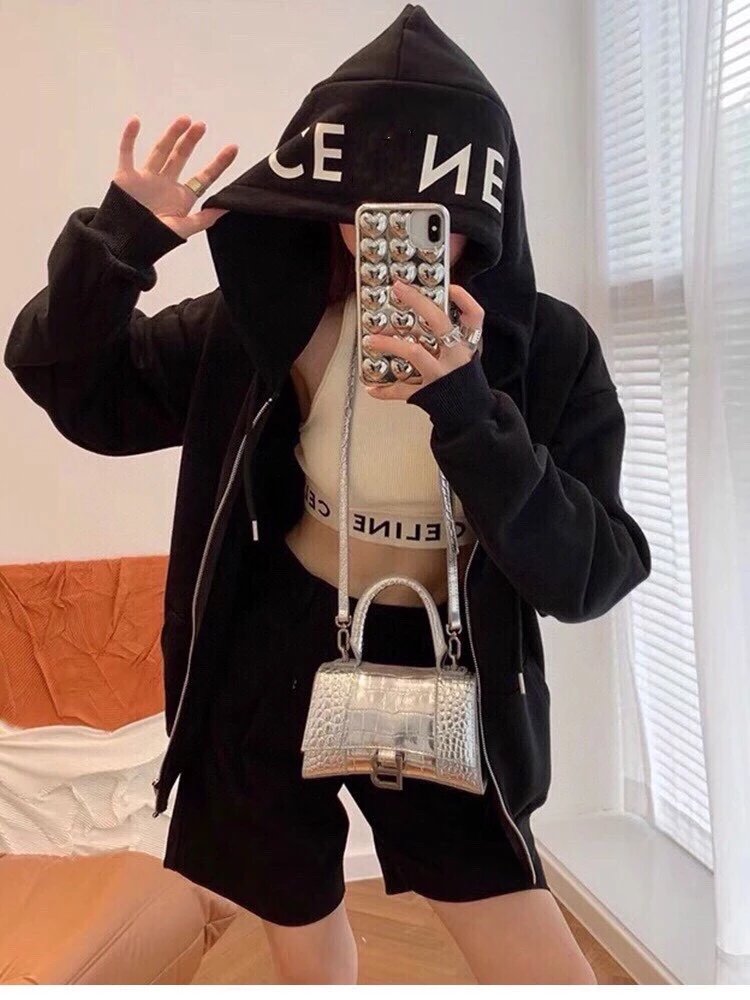Logo Print Zip Hoodie photo 5