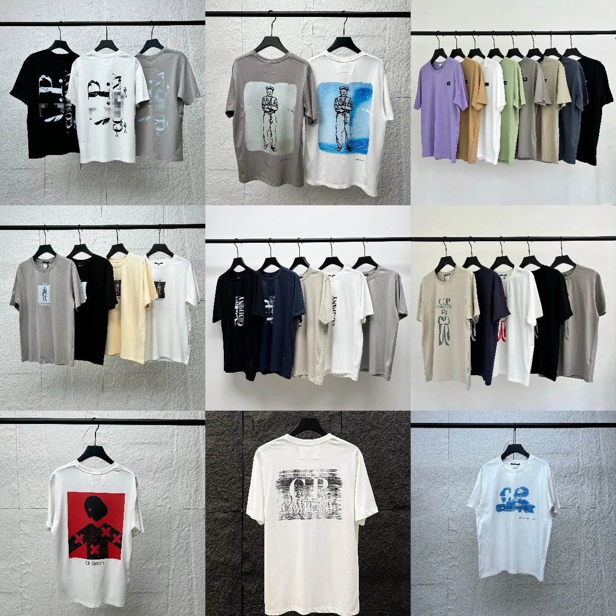 CP Company Graphic Print T-Shirts