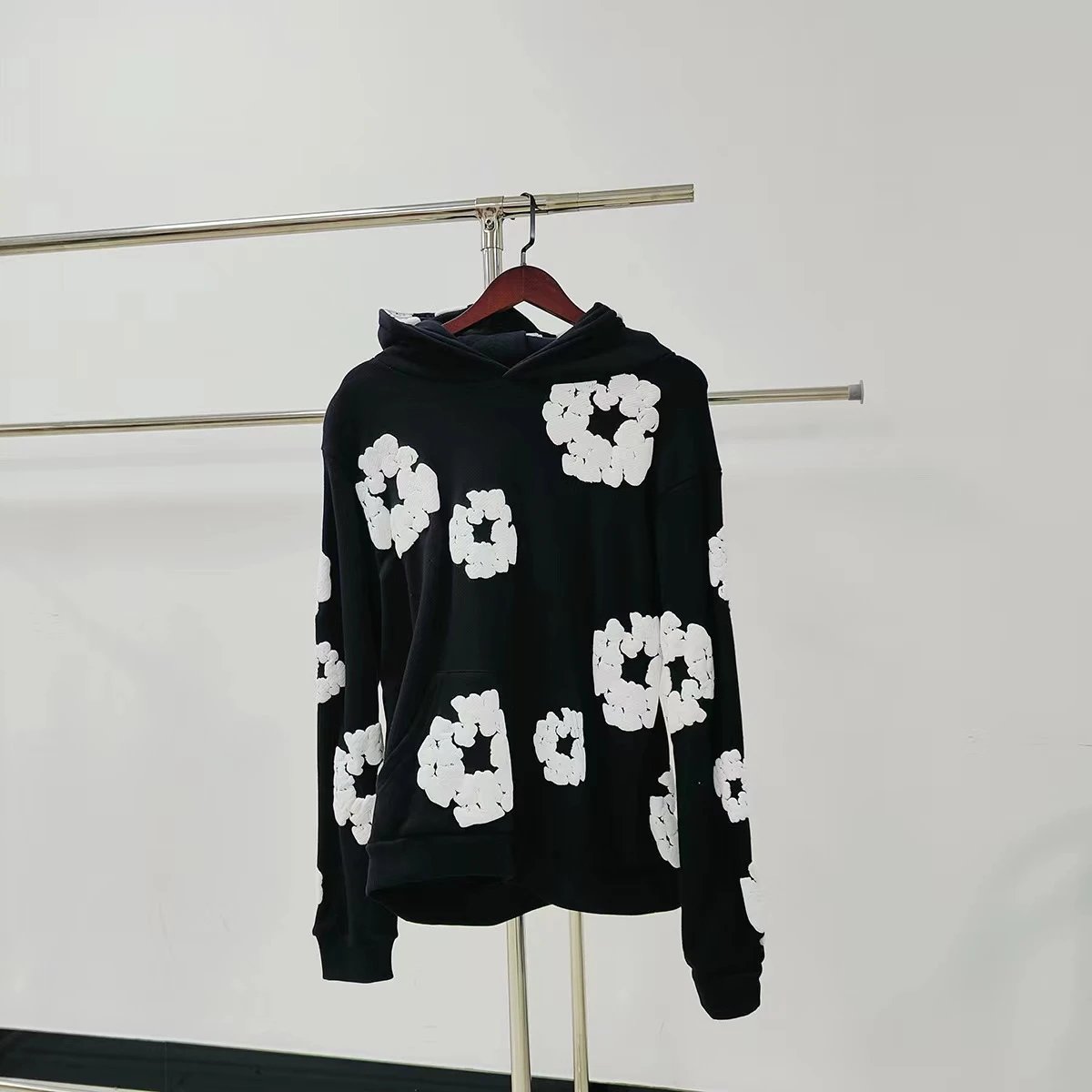 450G Cotton Embroidered Hoodie photo 4