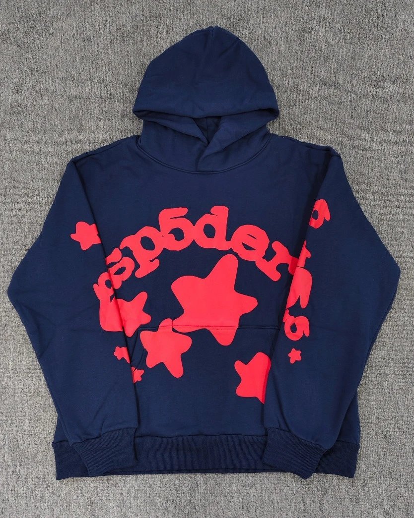 Fleece Spider Web Hoodie Tracksuit photo 3