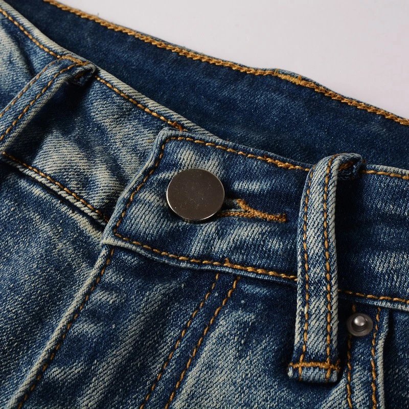 Distressed Rhinestone Jeans photo 8