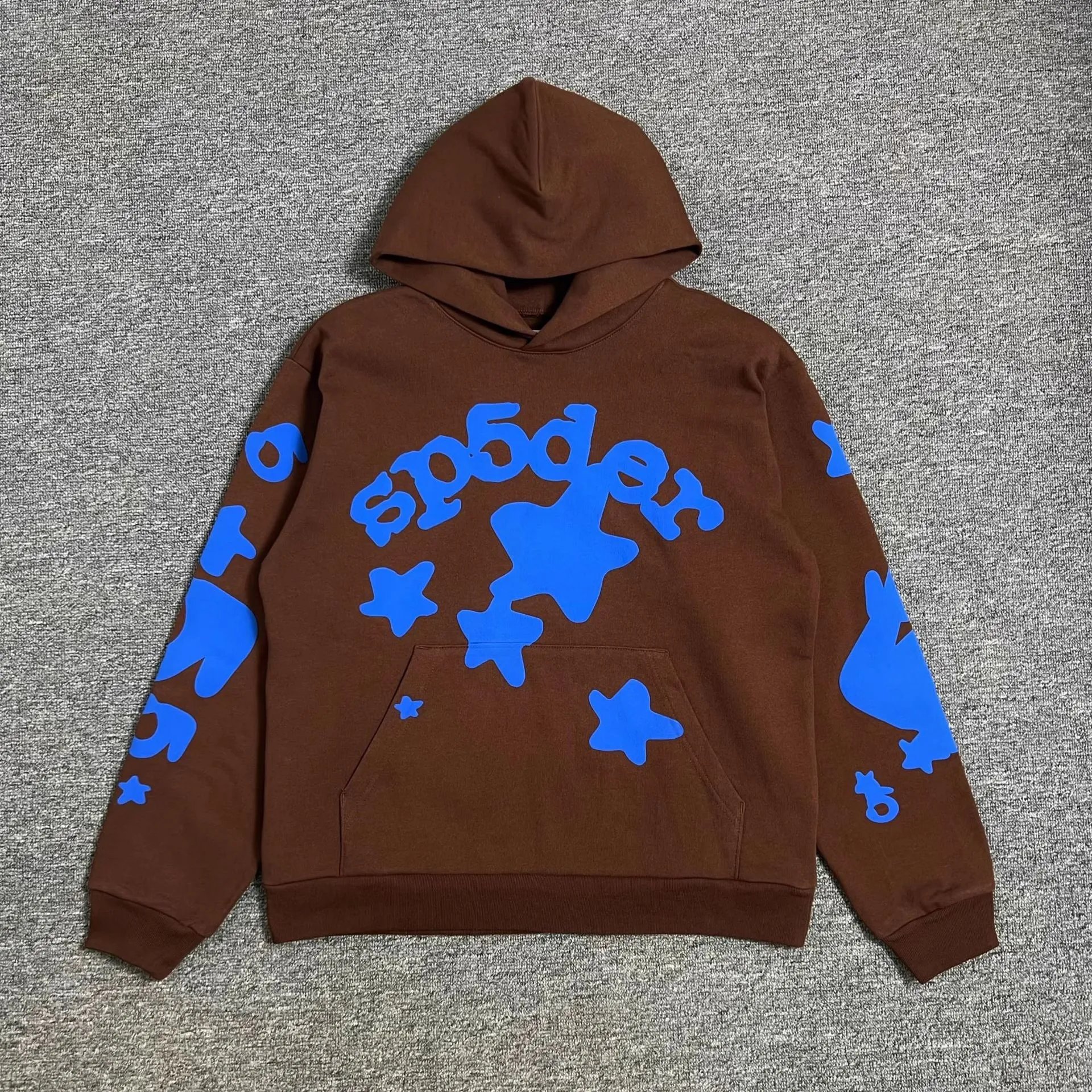 Fleece Spider Web Hoodie Tracksuit photo 5