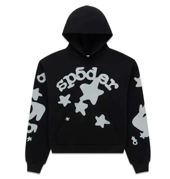 Fleece Spider Web Hoodie Tracksuit photo 7