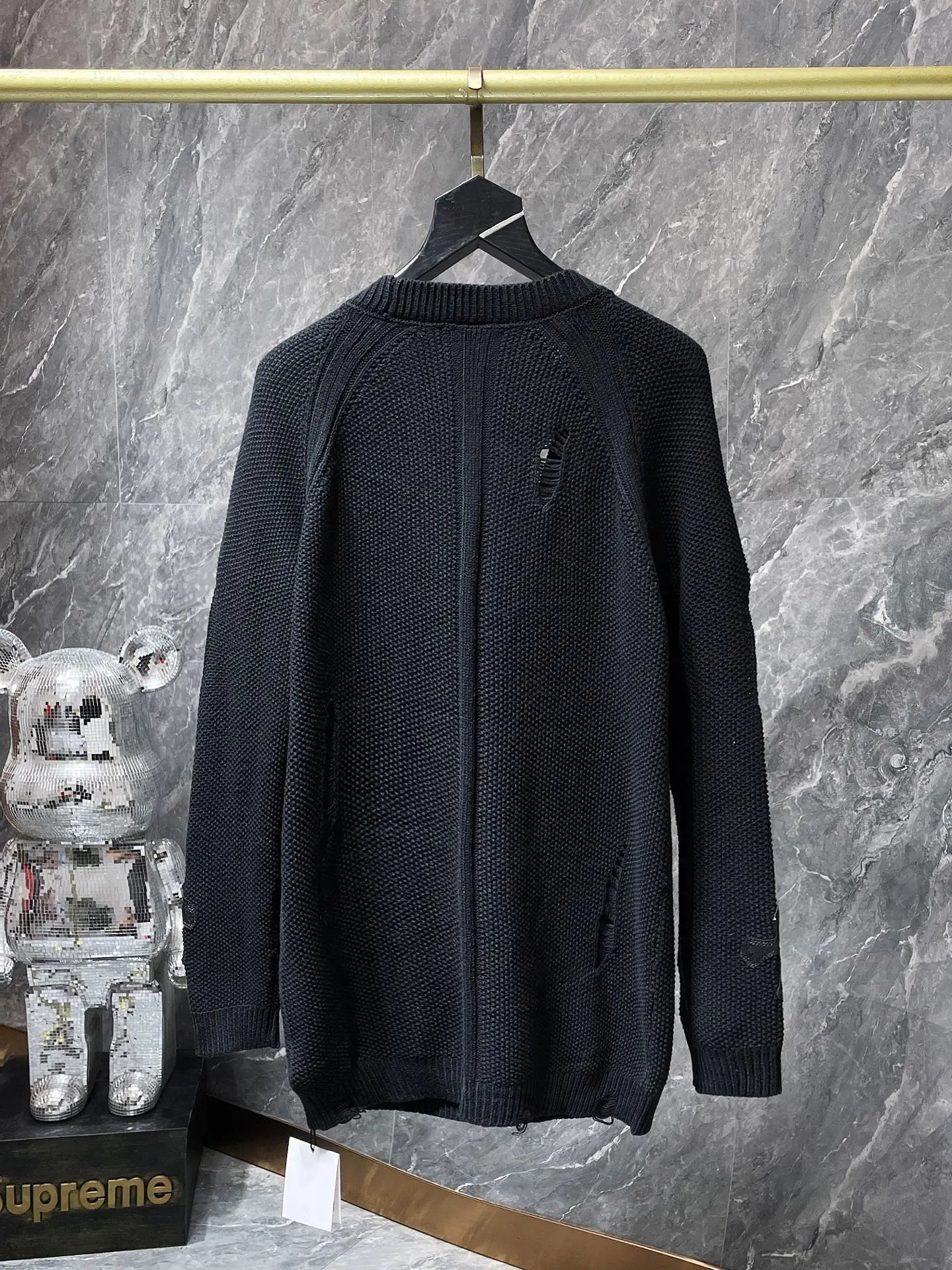 Hardware Button Zip Cardigan photo 8