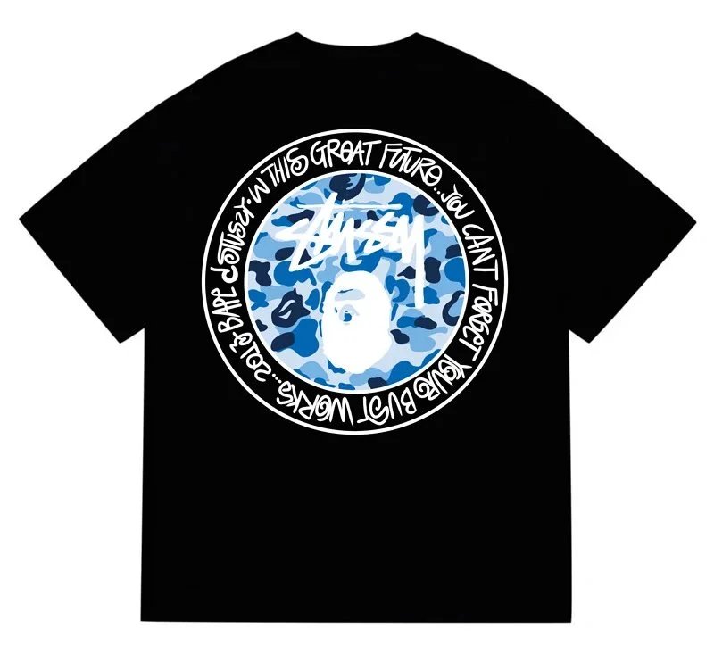 Graphic Print Crew Neck T-Shirt photo 8