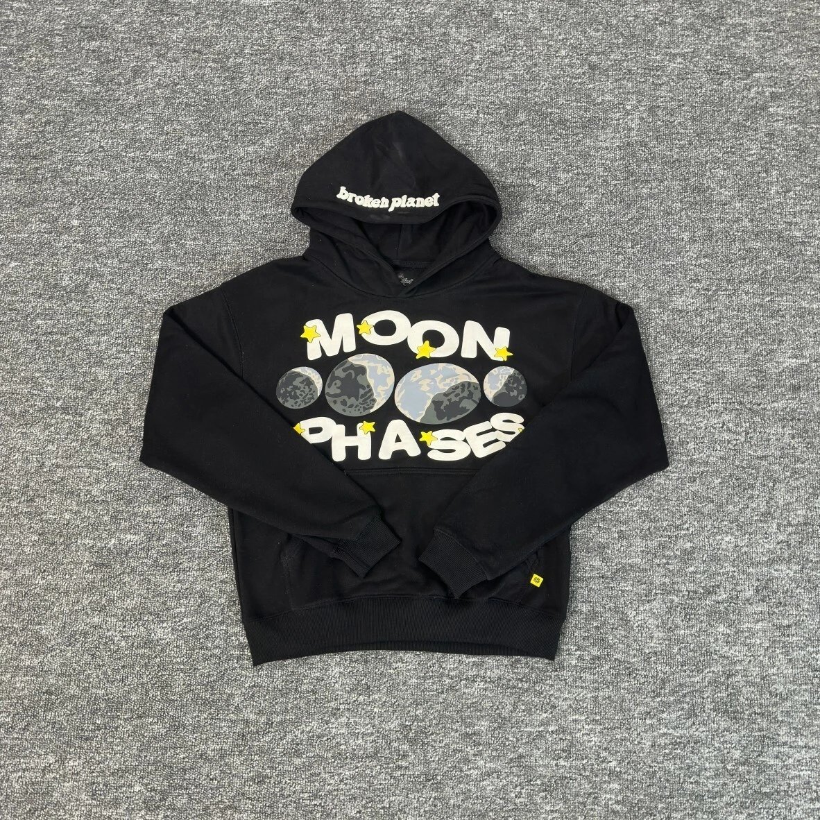 Ripped Logo Hooded Sweatshirt and Pants Set photo 7