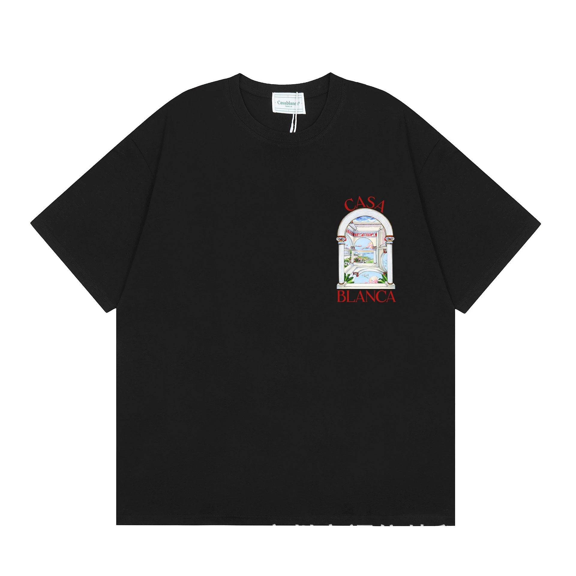 Graffiti Print Cotton T-Shirt photo 7