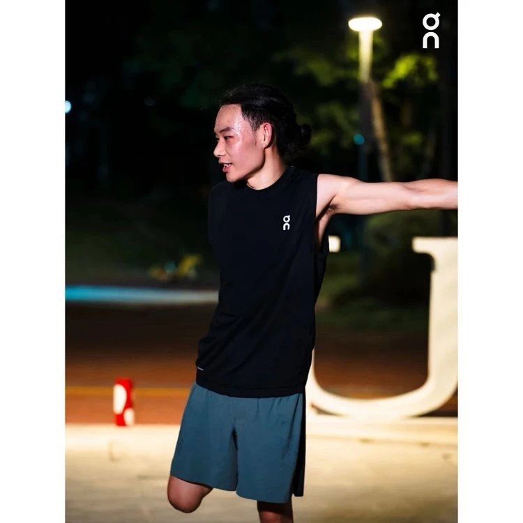 Reflective Logo 3D Cut Quick-Dry Sleeveless Tank photo 8