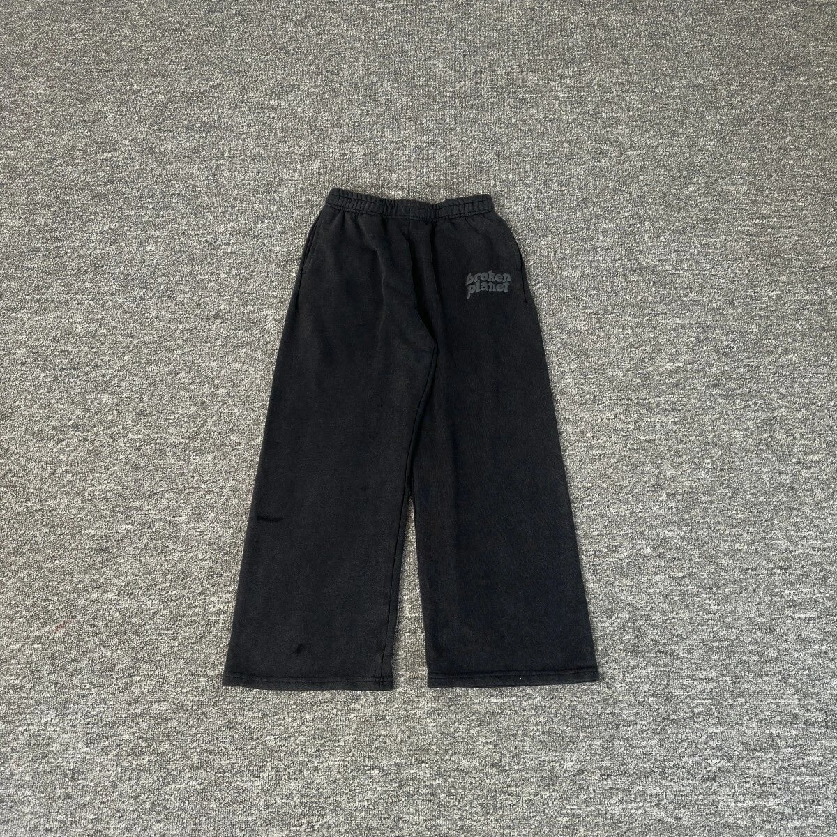 Ripped Logo Hooded Sweatshirt and Pants Set photo 3