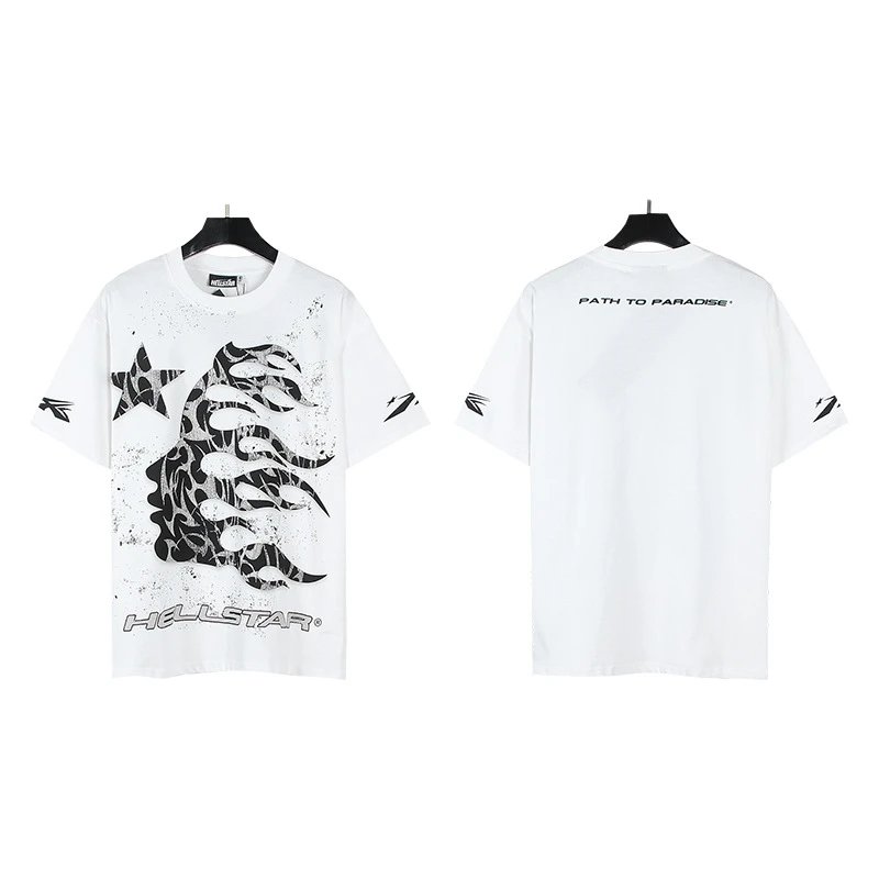 Washed Print Loose T-Shirt photo 3