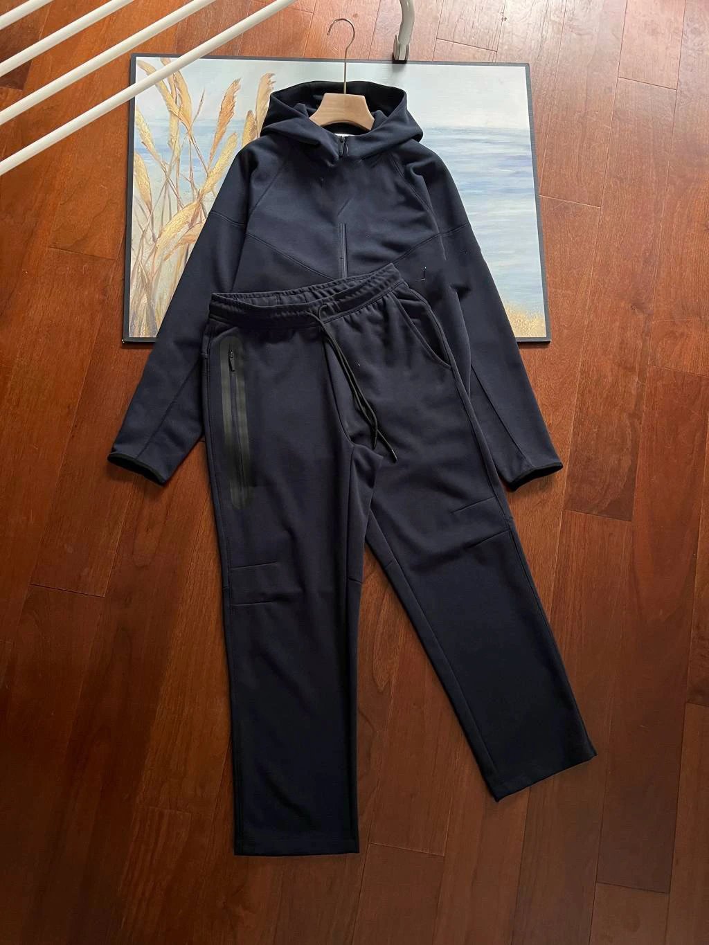 Spring hooded jacket and jogger set photo 6
