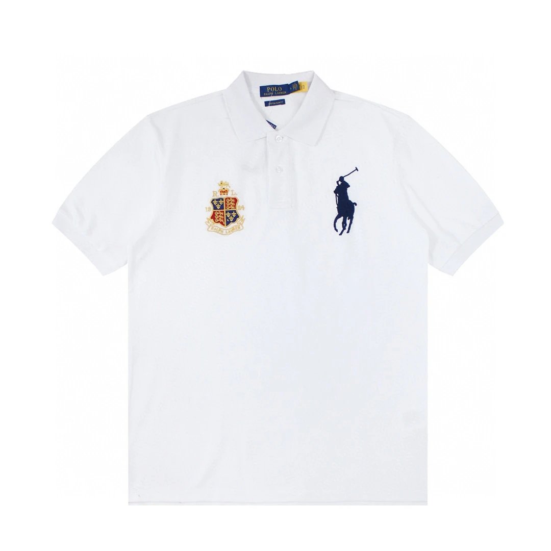 Crown club embroidered polo shirt photo 4