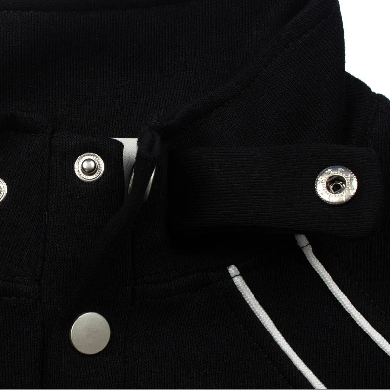 Football Color Block Long Sleeve Polo photo 8