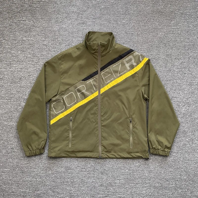 Reflective Letter Color Block Jacket Set photo 3