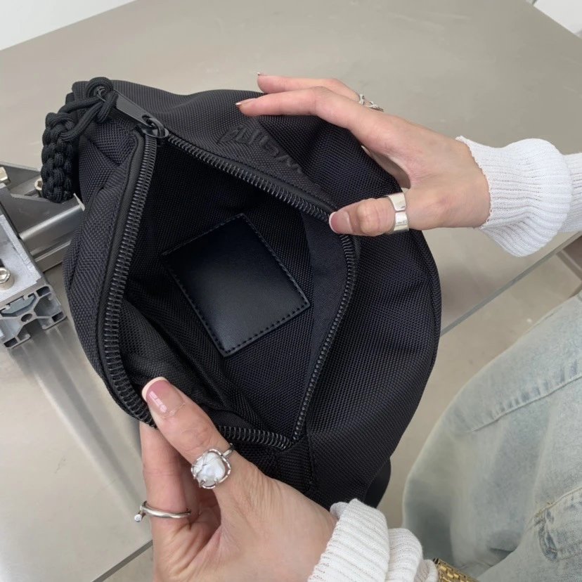 Canvas crossbody chest bag photo 6