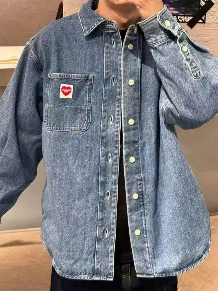 Logo Denim Shirt Jacket photo 7