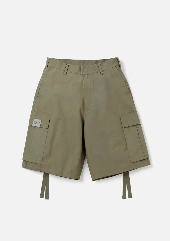 Relaxed Utility Pocket Drawstring Shorts photo 2