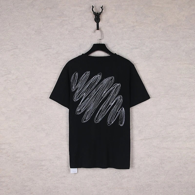 Rainbow Gradient Arrow Print T-Shirt photo 2